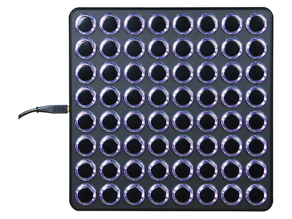 DJ TECHTOOLS- MIDI FIGHTER 64 BLACK