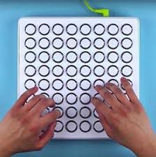 DJ TECHTOOLS- MIDI FIGHTER 64 WHITE