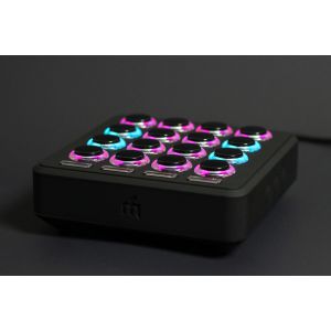 DJ TECHTOOLS- MIDI FIGHTER 3D BLACK