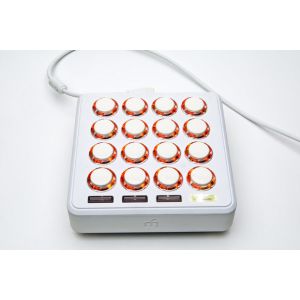 DJ TECHTOOLS- MIDI FIGHTER 3D WHITE