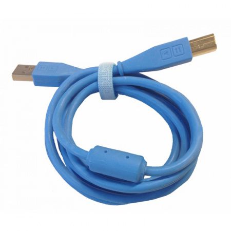 DJ TECHTOOLS- Chroma Cable USB 1.5 m- prosty- niebieski