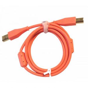 DJ TECHTOOLS- Chroma Cable USB 1.5 m- prosty- pomarańczowy