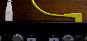 DJ TECHTOOLS- Chroma Cable USB 1.5 m- łamany- fioletowy