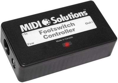 MIDI Solutions- Footswitch Controller