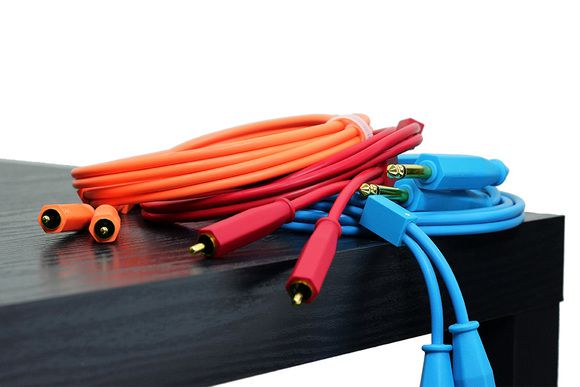 DJ TECHTOOLS- Chroma Cabels Audio RCA-RCA 1,5 m- niebieski DJ TECHTOOLS- Chroma Cabels Audio RCA-RCA 1,5 m- niebieski