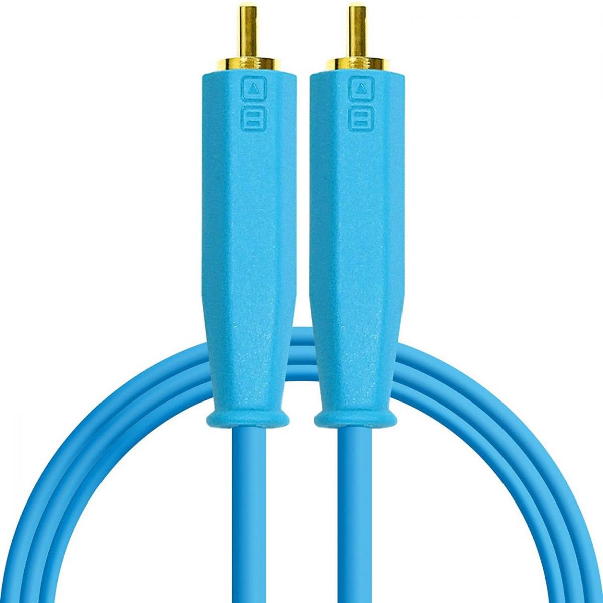 DJ TECHTOOLS- Chroma Cabels Audio RCA-RCA 1,5 m- niebieski