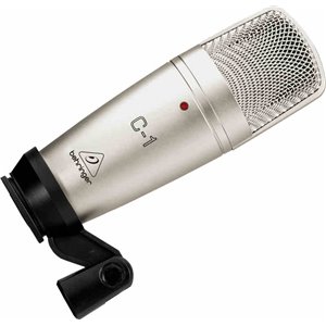 Behringer C-1 - mikrofon pojemnościowy + pop filter