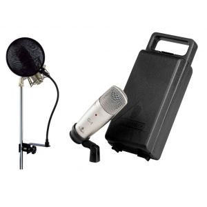 Behringer C-1 - mikrofon pojemnościowy + pop filter