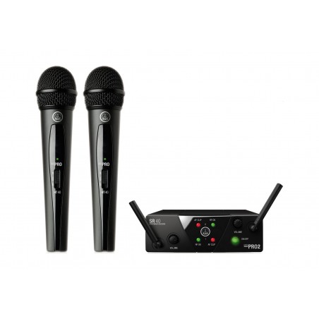 AKG WMS 40 MINI 2 Dual Vocal Set - zestaw bezprzewodowy