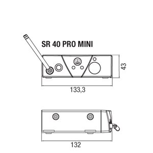 AKG WMS 40 MINI Instrumental Set US25C (539.300)  - system bezprzewodowy instrumentalny