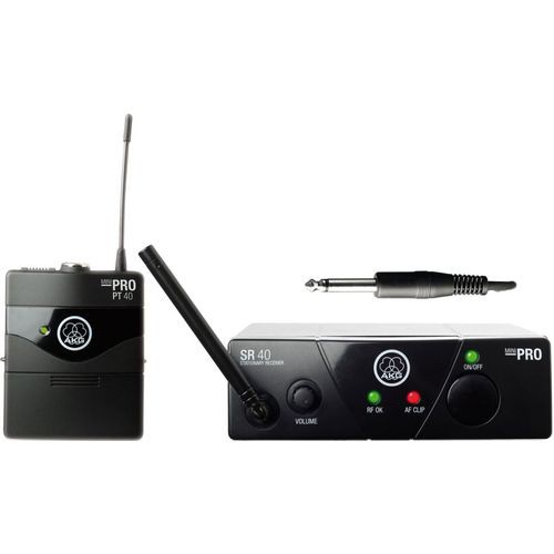 AKG WMS 40 MINI Instrumental Set - system bezprzewodowy instrumentalny AKG WMS 40 MINI Instrumental Set US45B (661.100) - system bezprzewodowy instrumentalny