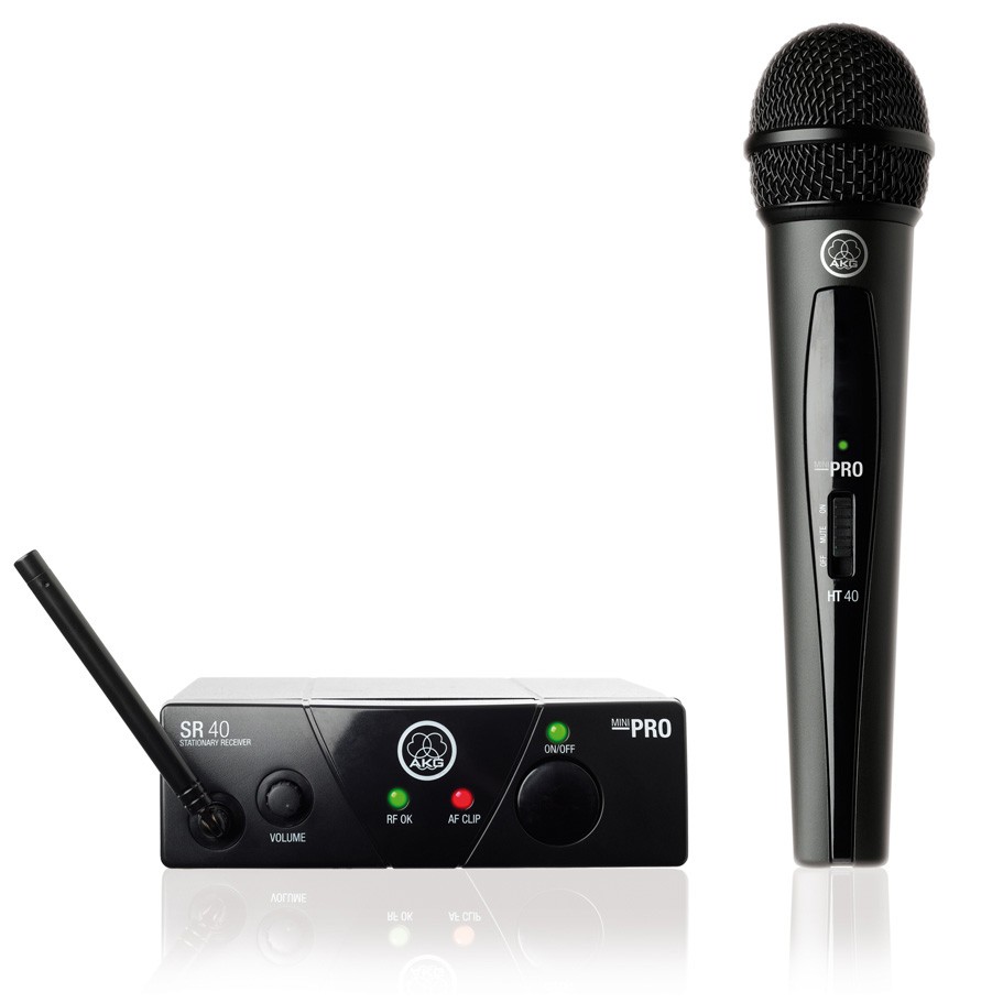 AKG WMS 40 MINI Vocal Set - zestaw bezprzewodowy AKG WMS 40 MINI Vocal Set US45A (660.700) - zestaw bezprzewodowy