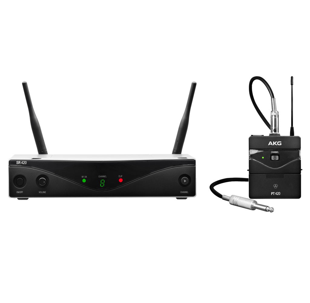 AKG WMS 420 Instrumental Set - system bezprzewodowy instrumentalny AKG WMS 420 Instrumental Set Band D - system bezprzewodowy instrumentalny