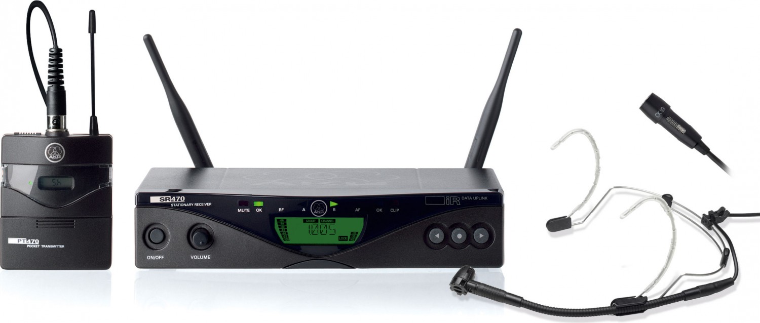 AKG WMS 470 Presenter Set - system bezprzewodowy AKG WMS 470 Presenter Set BD9-50mW - system bezprzewodowy