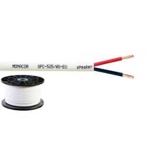 BXB SPC-525/WS-EU - Elastyczny kabel głośnikowy, produkowany w UE, 2 x 2.5mm&ltsup&gt2&lt/sup&gt, 100m