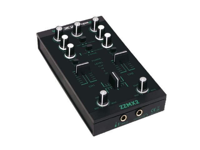 BXB ZZMX2 - 2-kanałowy miniaturowy mikser audio dla DJ