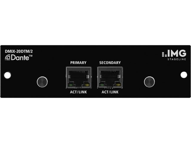 BXB DMIX-20DTM/2 - Moduł Dante&ltsup&gt®&lt/sup&gt do cyfrowego miksera DMIX-20