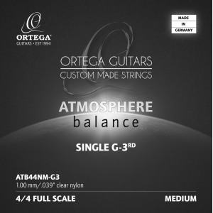 Ortega ATB44NM-G3 - Struna nylonowa do gitary klasycznej