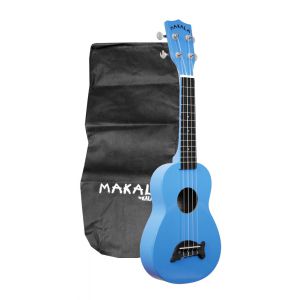 Makala Dolphin MK-SD-LBL - ukulele sopranowe z pokrowcem