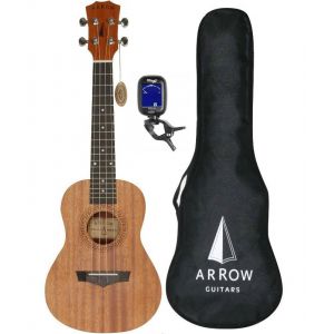 Arrow MH10 MH Concert Mahogany - ukulele koncertowe z pokrowcem i tunerem