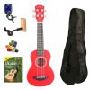 Arrow PB10 RD Soprano Red - ukulele sopranowe zestaw