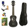 Arrow PB10 BK Soprano Black - ukulele sopranowe zestaw