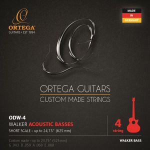 Ortega ODW-4 - Zestaw 4 strun do gitary basowej akustycznej