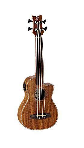 Ortega CAIMAN-FL-GB - Ukulele basowe z serii LIZARD