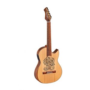 Ortega FLAMETAL-ONE - Gitara elektroklasyczna