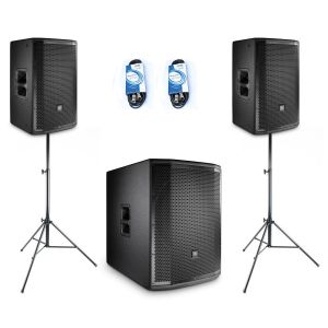 JBL 2x PRX812W + PRX818XLFW - zestaw nagłośnieniowy