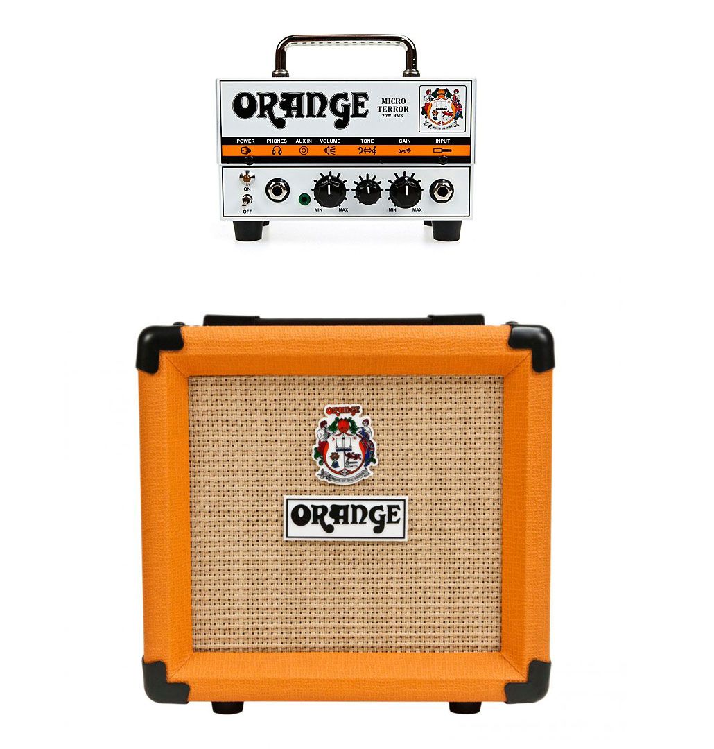 Orange PPC-108 + MT20 - zestaw kolumna + głowa gitarowa