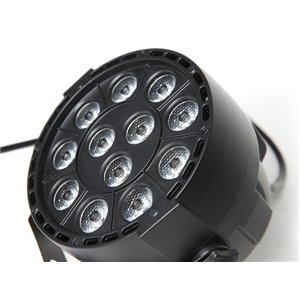 Fractal 8x PAR LED 12x3W - zestaw reflektorów PAR LED