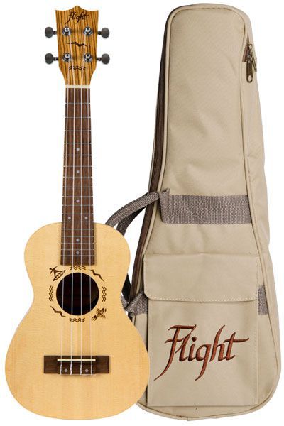 FLIGHT DUC525 SP/ZEB - UKULELE KONCERTOWE