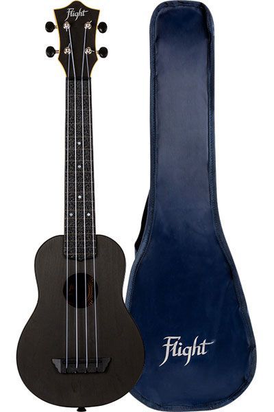 FLIGHT TUSL-35 BK - UKULELE SOPRANOWE LONGNECK