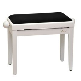 Ever Play PB-4 - Ława do pianina biały mat