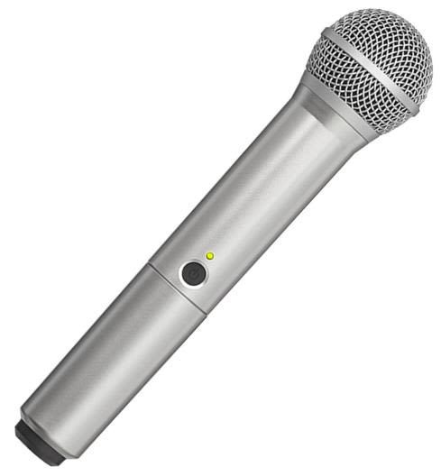Shure WA712 SILVER - obudowa mikrofonu
