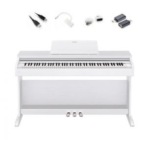 Casio AP-270 WE - pianino cyfrowe + adaptery do iOS / Android do Chordana Play