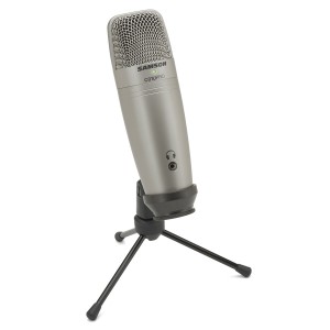 Samson C01U USB PRO - mikrofon studyjny + uchwyt + pop filtr