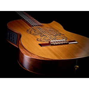 Ortega FLAMETAL-ONE - Gitara elektroklasyczna