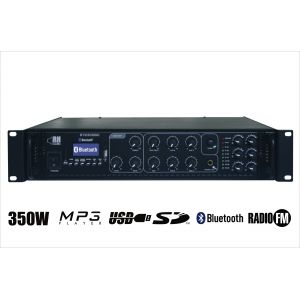 RH SOUND ST-2350BC/MP3+FM+BT + 10x BS-1050TS/W - Zestaw nagłośnienia naściennego