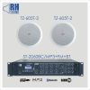 RH SOUND ST-2060BC/MP3+FM+BT + 2x TZ-605T-2 - Zestaw nagłośnienia sufitowego