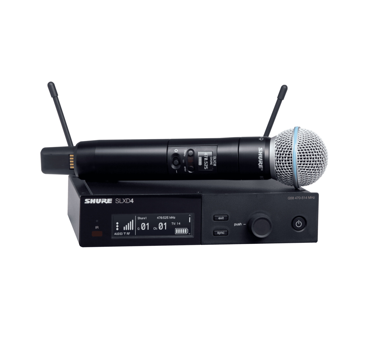 Shure SLXD24E/B58 - system bezprzewodowy