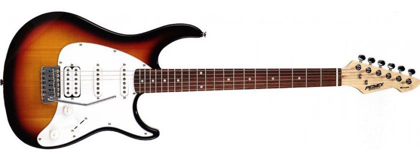 Peavey Raptor Plus SSS Sunburst - gitara elektryczna