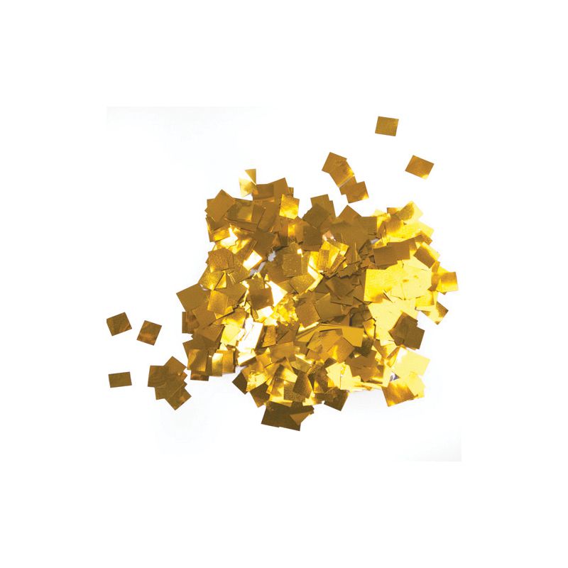 Equinox Loose Confetti Squares 17 x 17mm – Metallic Gold 1kg