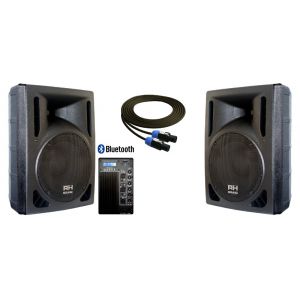 RH Sound PP-12SET-MP3-FM+BT - Zestaw nagłośnienia