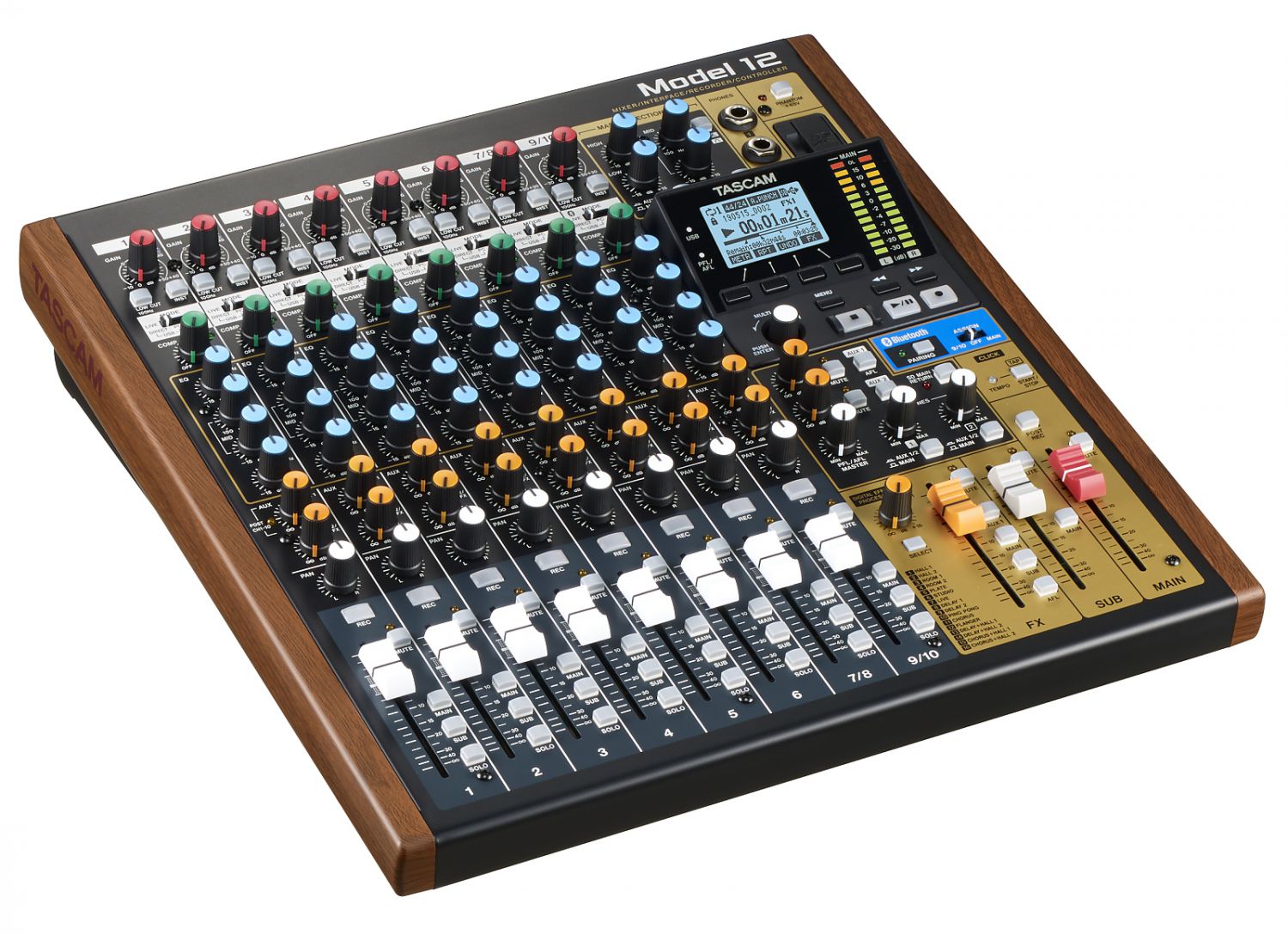 Tascam Model 12 - mikser analogowy