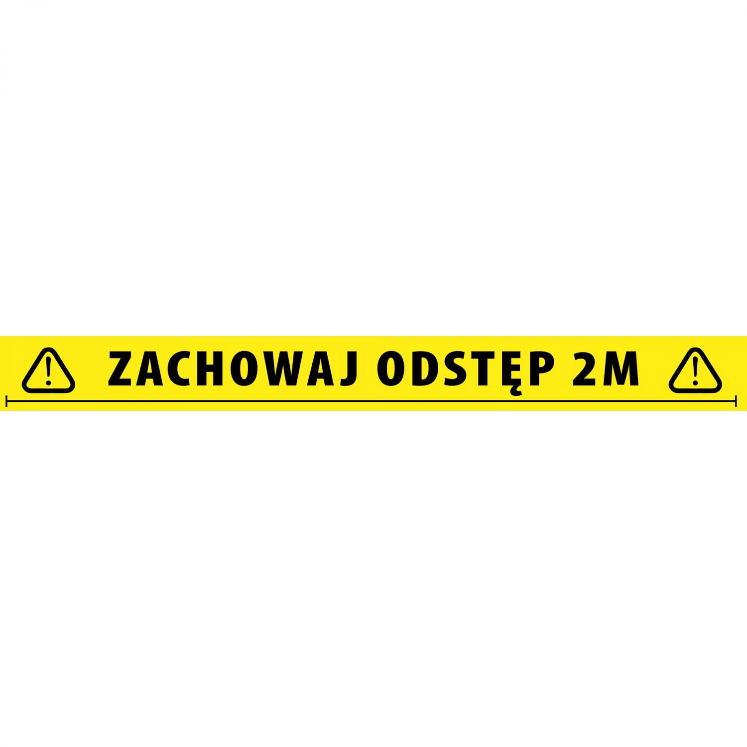 Adam Hall 58068 POL - Taśma dystansowa wykonana z PVC 2m