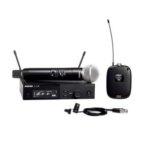 Shure SLXD124/85 - system bezprzewodowy z nadajnikiem bodypack i mikrofonem lavalier WL185