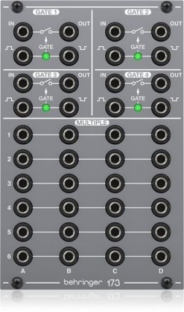 Behringer 173 QUAD GATE/MULTIPLES Syntezator modularny