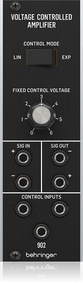 Behringer 902 VOLTAGE CONTROLLED AMP Syntezator modularny Behringer 902 VOLTAGE CONTROLLED AMP Syntezator modularny